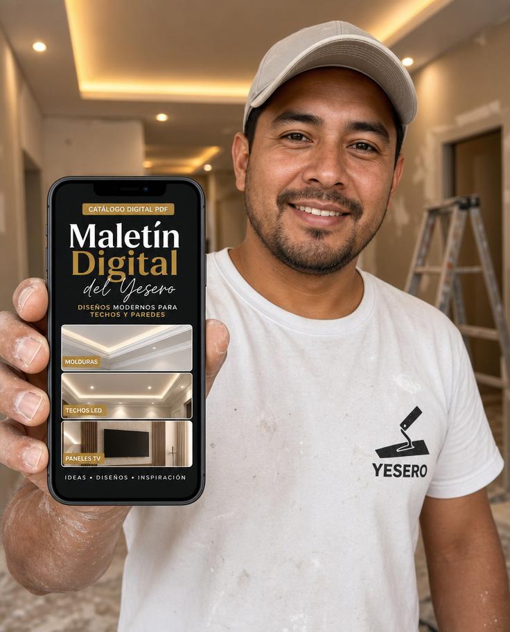 El yesero abre el Maletín